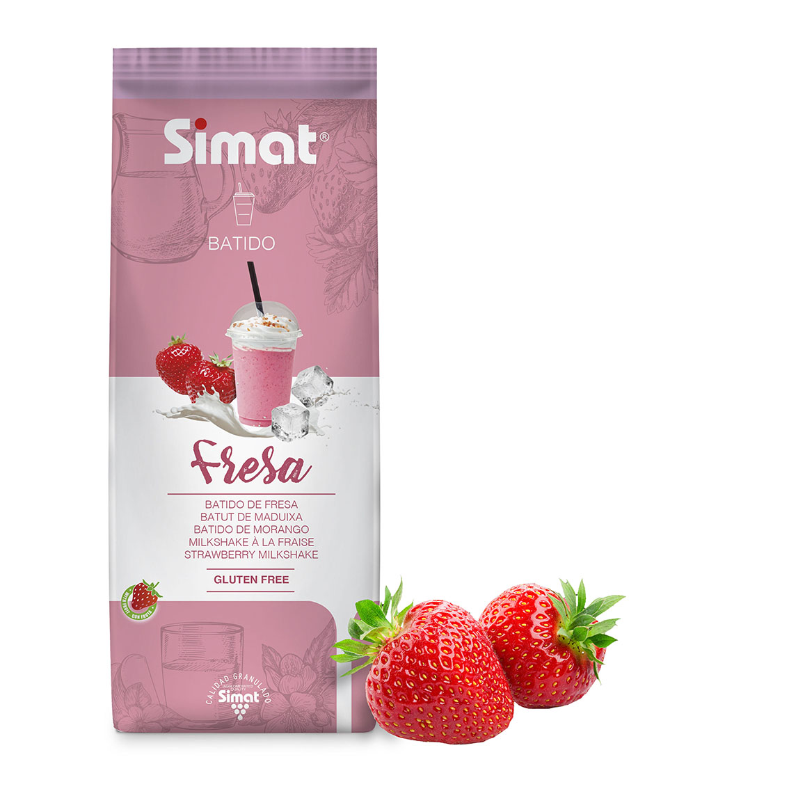 BATIDO DE FRESA Simat — Batidos