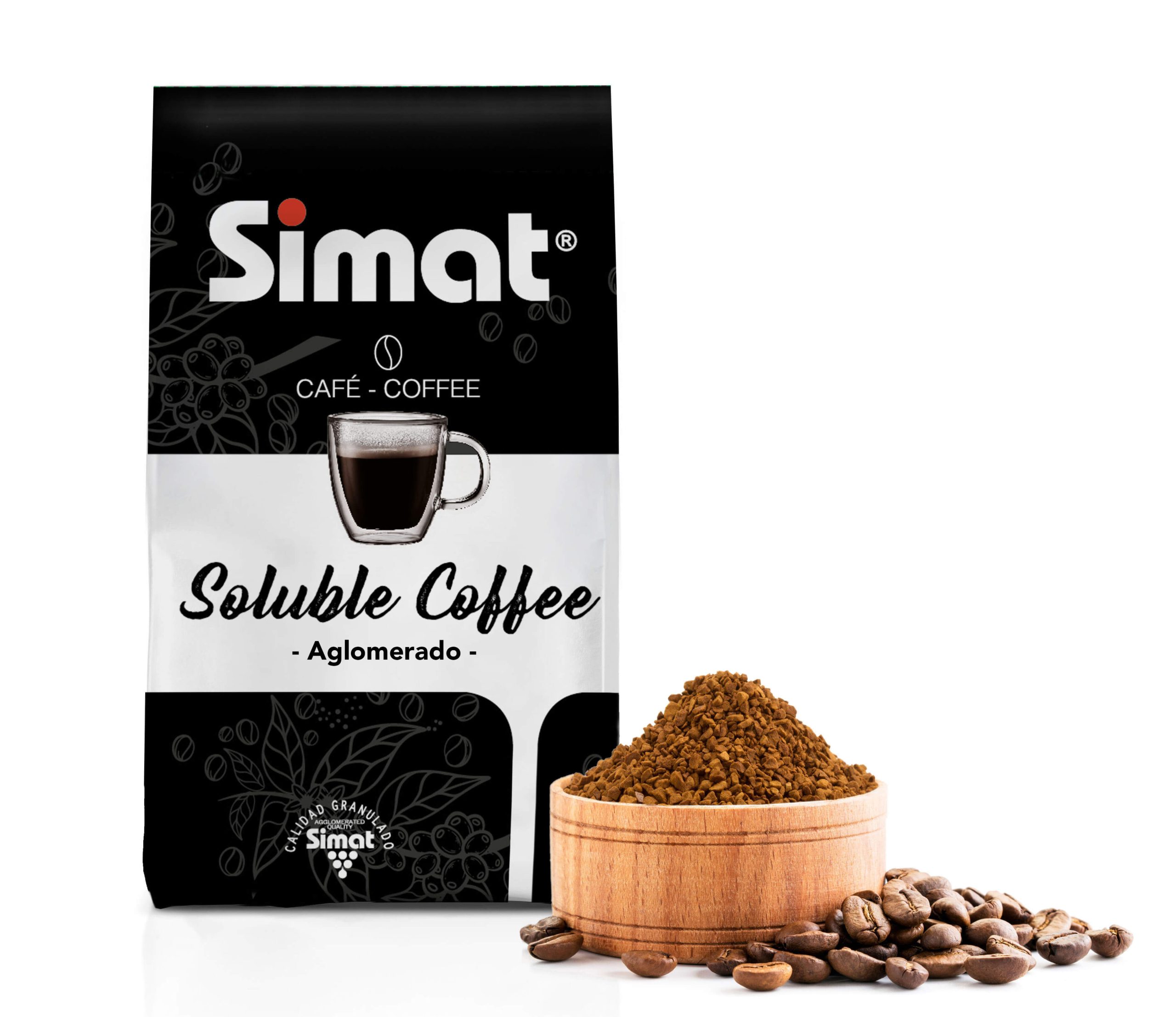 CAFÉ SOLUBLE GRANULADO Simat — Café