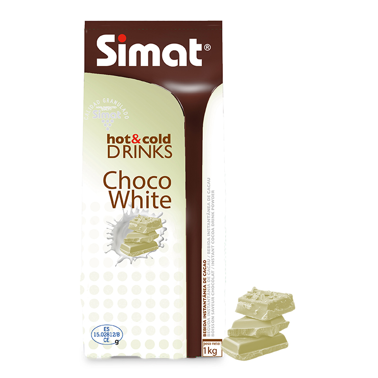 CHOCO WHITE Simat — Chocolate y cacao