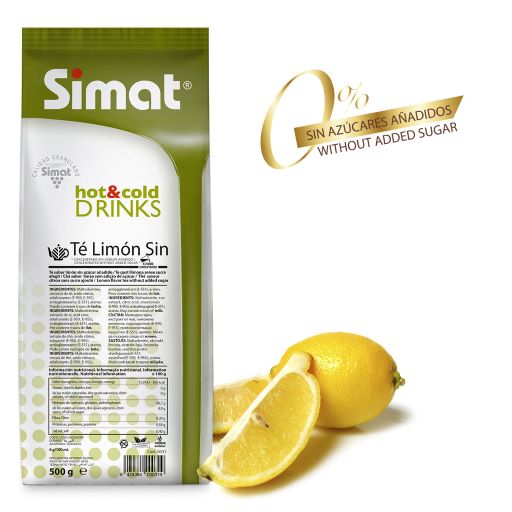 TÉ AL LIMÓN SIN AZÚCARES AÑADIDOS Simat — Té e infusiones