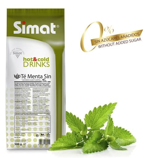 TÉ A LA MENTA SIN AZÚCARES AÑADIDOS Simat — Té e infusiones