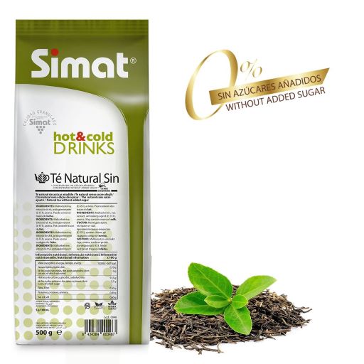 TÉ NATURAL SIN AZÚCARES AÑADIDOS Simat — Té e infusiones
